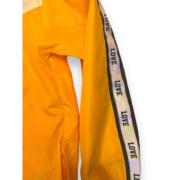 Thrill 94 Love Vintage Women’s Long Sleeve Track Jacket Small Retro Y2K Yellow - Picture 7 of 11